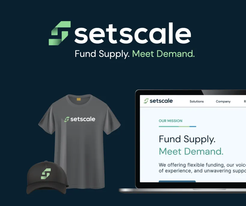 Setscale brand: Fund Supply. Meet Demand.